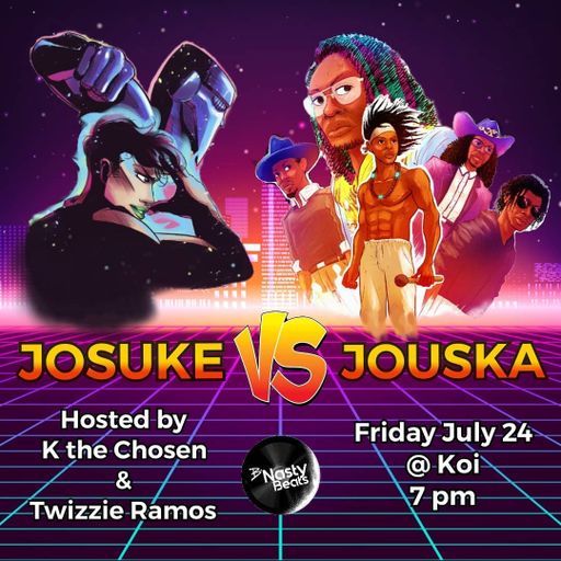 Late Night B-Nasty Beats #BNB138.5 Part.1 Josuke VS Jouska (KTheChosen's "Jouska" and Twizzie Ramos)