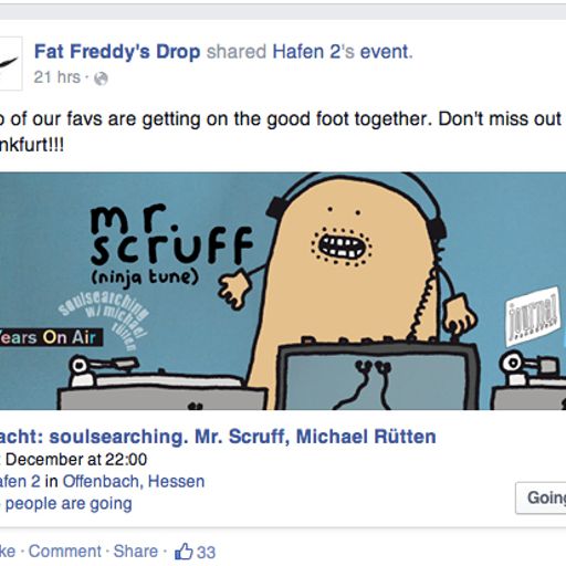 17 years soulsearching celebrations - mr scruff and mr ruetten on the decks 12.12.14 Part 1