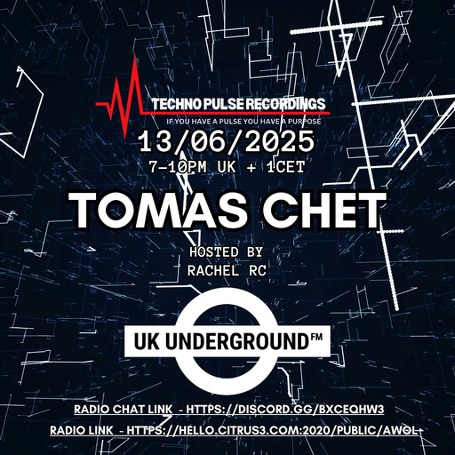 DJ Tomas Chet - Exclusive radio mix UK Underground 2025.06.13