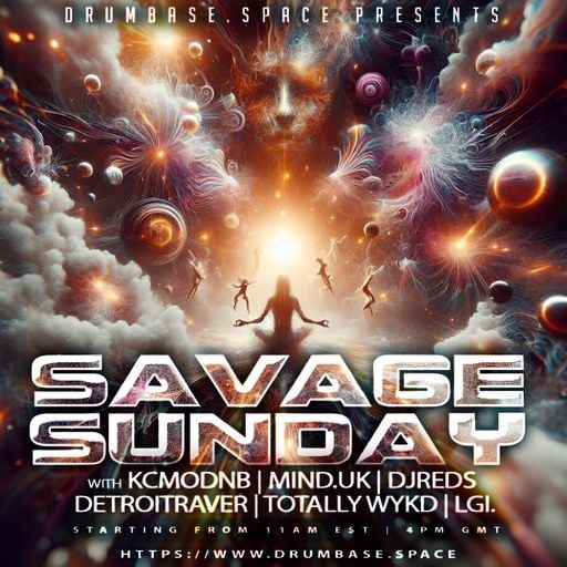 Mind (UK) - Drumbase.space - LIVE Savage Sunday - Sacred Frequency