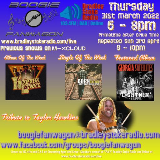 Boogie Fanwagon 31st March 2022