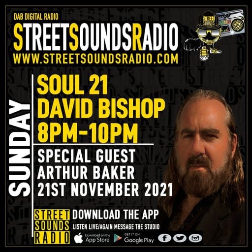 Soul 21 with David Bishop on Street Sounds Radio 2000-2200 21/11/2021