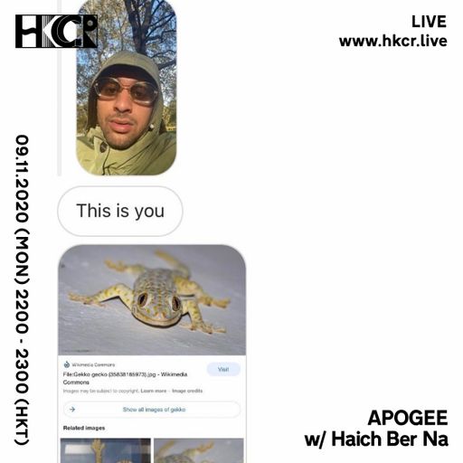 APOGEE w/ Haich Ber Na - 09/11/2020