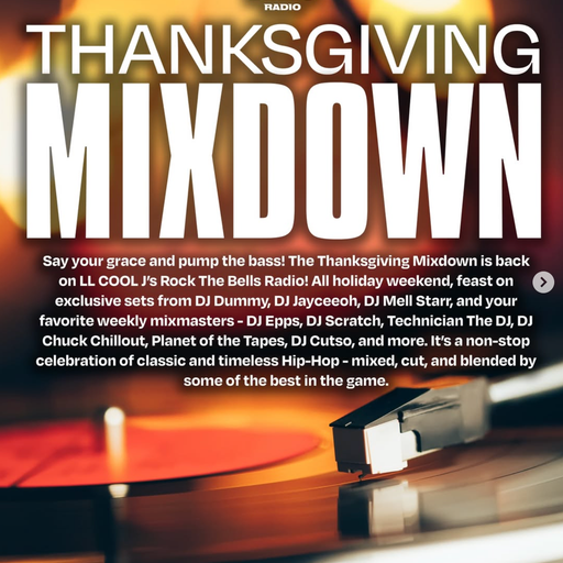 DJ Mell Starr, Technican The DJ - The Thanksgiving Mixdown (RTB SXM) - 2025.11.28