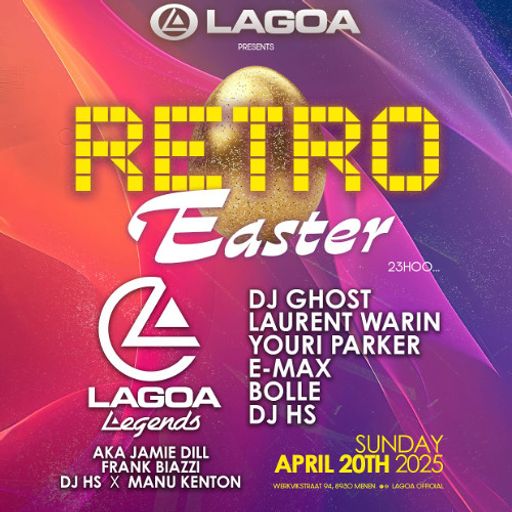 DJ Ghost at "Retro Easter" @ Lagoa (Menen-Belgium) - 20 April 2025