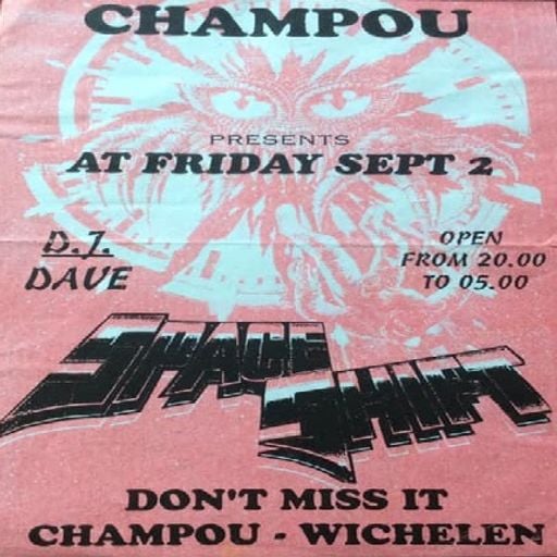 DJ Spike at "Space Shift" @ Champou (Wichelen - Belgium) - 2 September 1994