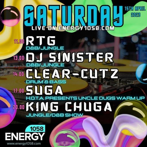 Dj-Sinister - Live On Energy1058 - 15-04-2023