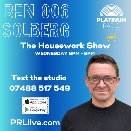The Housework Show with Ben Solberg every Wednesday from 8pm on PRLlive.com 30 OCT 2024