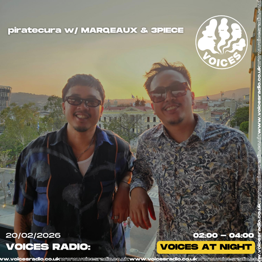 piratecura w/ MARQEAUX & 3PIECE 20/03/26 [Voices Radio]