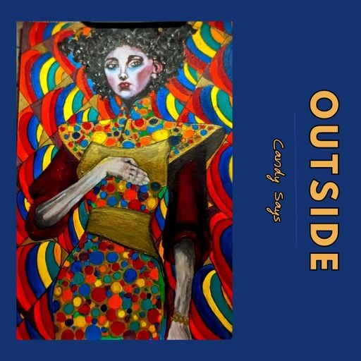 Outside