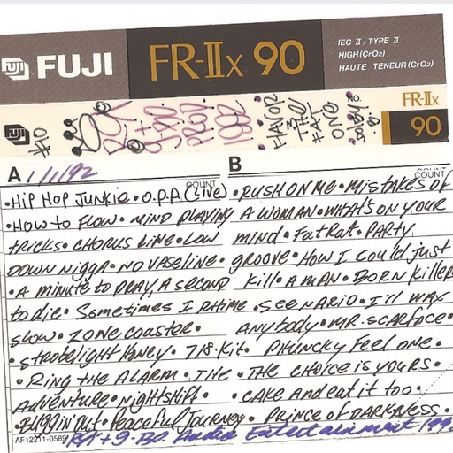 DJ Rei Double R & G-Bo The Pro - Tape #10 (1992)