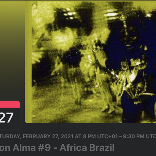 Con Alma! #9 - Africa Brazil