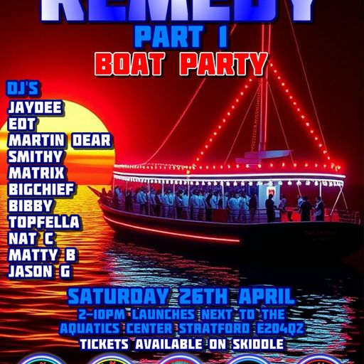 Martin Dear - Live at House Music Radio Boat Party, Stratford 26-04-25