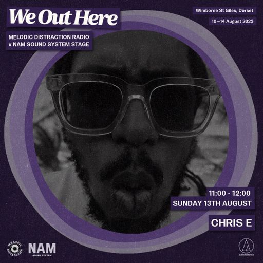 Chris E at We Out Here Festival (August '23)
