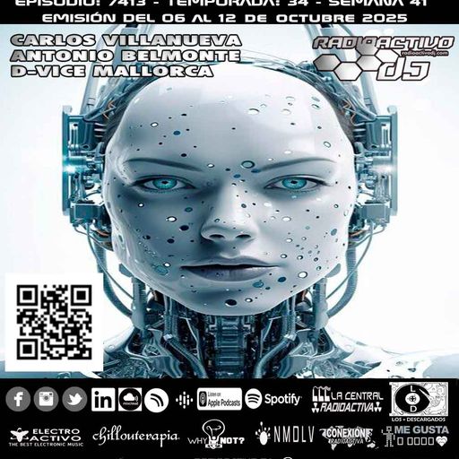 Radioactivo DJ 41-2025 Carlos Villanueva, Antonio Belmonte & D-Vice Mallorca