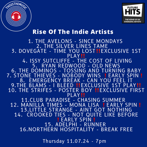 Rise of the Indie Artists 11.07.24