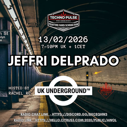 Jeffri Delprado - UK Underground FM on AWOL Radio 13.02.26