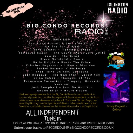 Big Condo Records Radio Show: Gulliver (27/11/2024)
