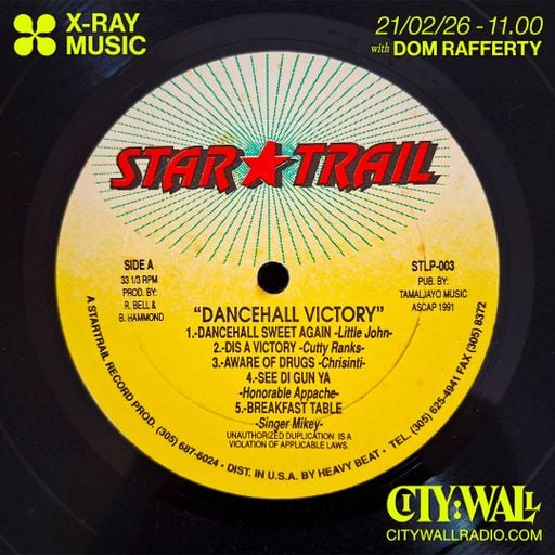 X- Ray Music w/Dom Rafferty - February 2026