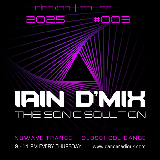 Iain D'Mix - The Sonic Solution - Dance UK - 16-01-2025