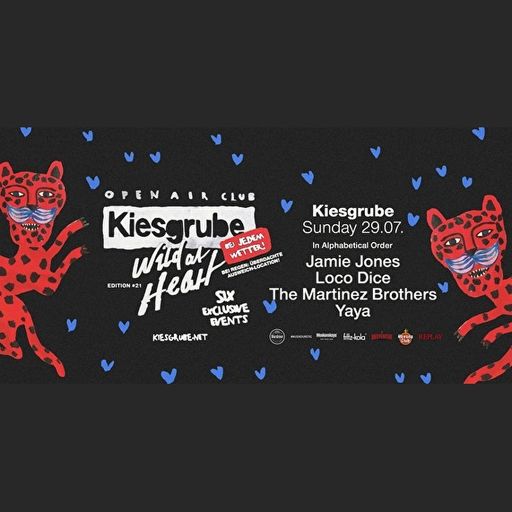 The Martinez Brothers b2b Jamie Jones b2b Loco Dice at Kiesgrube (Neuss - Germany) - 29 July 2018