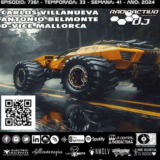 Radioactivo DJ 41-2024 Carlos Villanueva, Antonio Belmonte & D-Vice Mallorca