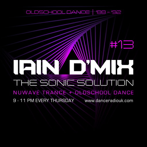 Iain D'Mix - The Sonic Solution - Dance UK - 19-09-2024