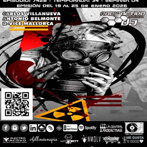 Radioactivo DJ 04-2026 Carlos Villanueva, Antonio Belmonte & D-Vice Mallorca