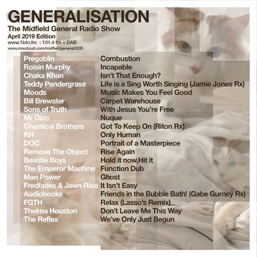 Generalisation - The Midfield General Radio Show - 12.04.2019