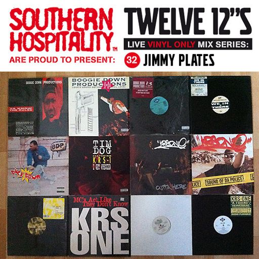 Twelve 12's Live Vinyl Mix: 32 - KRS One Special pt.1 -  Jimmy Plates