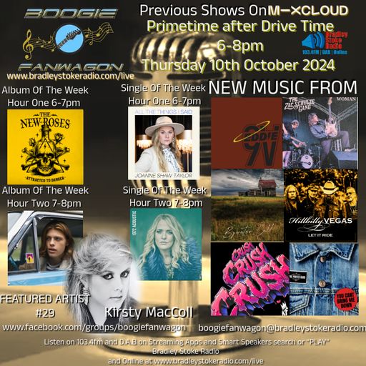 Boogie Fanwagon 10th October 2024