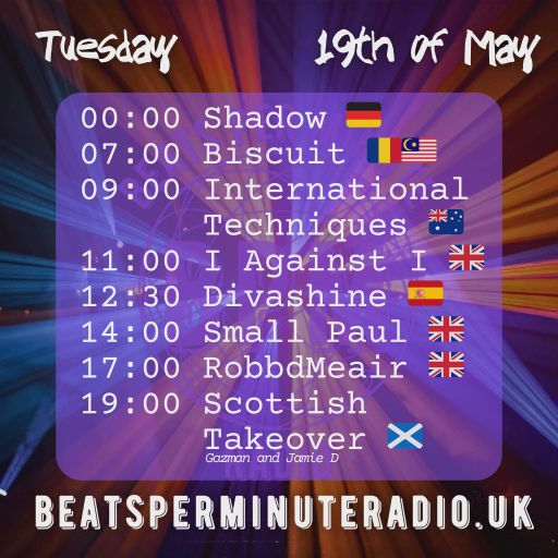 Biscuit- Tuesday Drum and Bass Crunch- Live on Beats Per Minute Radio 19.5.2026