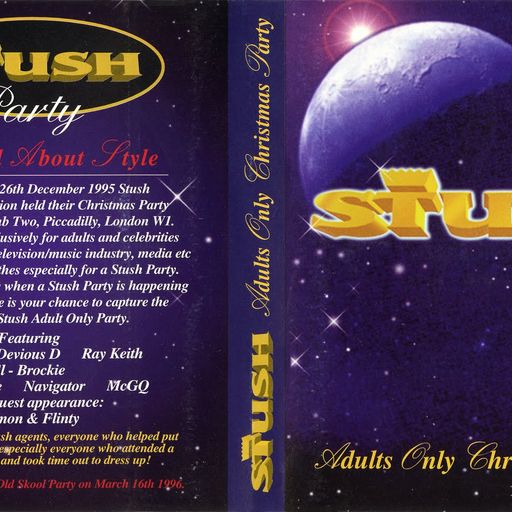 DJ Brockie w/ MC GQ, Navigator, MC Gee & The Ragga Twins - Stush - Xmas party - 26.12.95