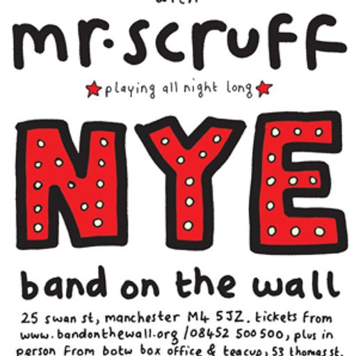 Mr Scruff NYE DJ Mix from Band On The Wall, Manchester, December 31st 2011