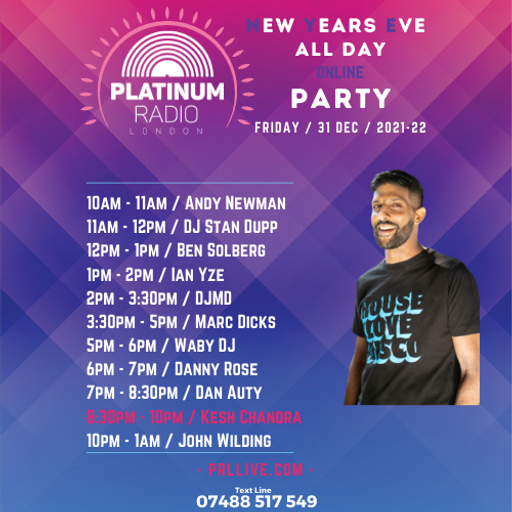 New Years Eve All Dayer 31 DEC 2021