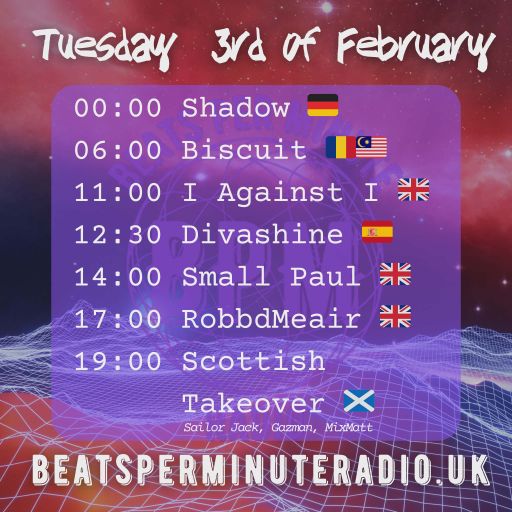 Biscuit-Tuesday Drum and Bass Crunch- Live on Beats per Minute Radio 3.2.2026