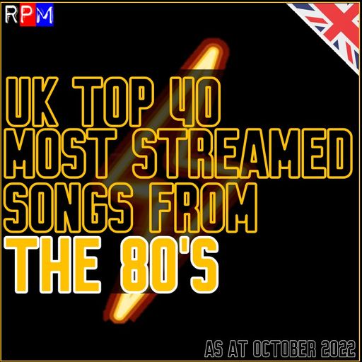 UK TOP 40 MOST STREAMED SONGS FROM THE 1980'S *SELECT EARLY ACCESS*
