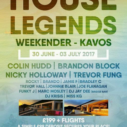 Colin Hudd Kavos 2017 warm up mix