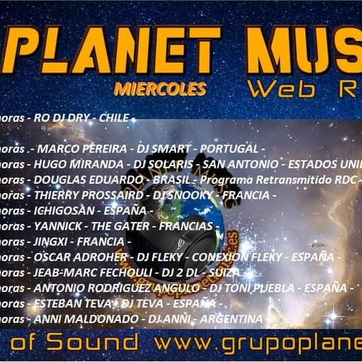 DJ 2DL Live Set Techno N°31 Planet Music Radio