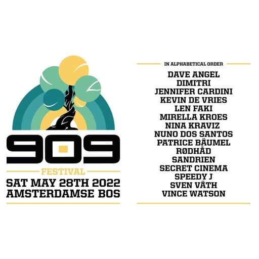 Vince Watson at "10 YRS 909 Festival" @ Amsterdamse Bos (NL) - 28 May 2022