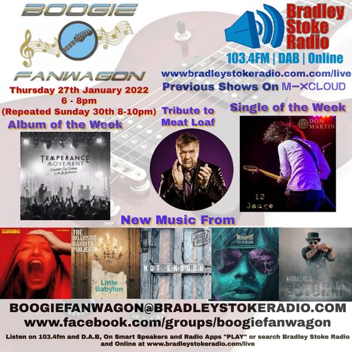 Boogie Fanwagon 27th January 2022