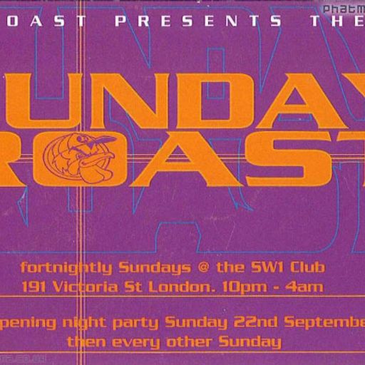DJ Younghead w/ MC Moose - Roast 'Sunday Sessions' - SW1 Club - 1996