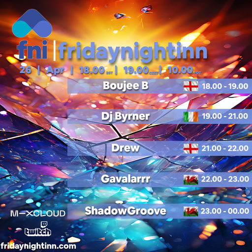 fni Presents : fridaynightinn ( 26th April 2024 )
