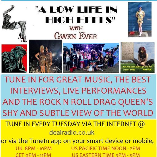 A LOW LIFE IN HIGH HEELS WITH GWEN EVER RADIO SHOW 12TH NOVEMBER 2024 EDITION