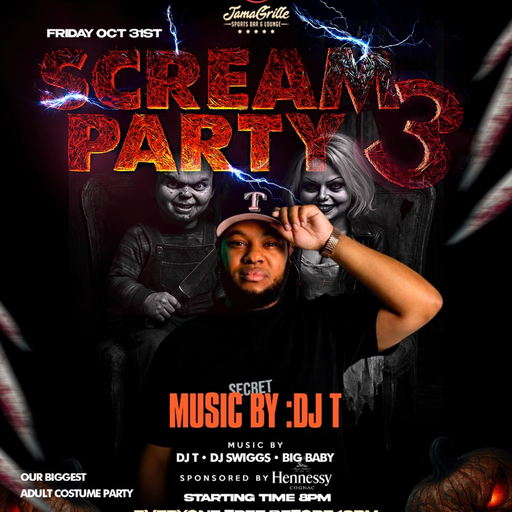 @DJT4REAL OPENING SET @ JAMA GRILL HALLOWEEN PARTY (10/31/25)