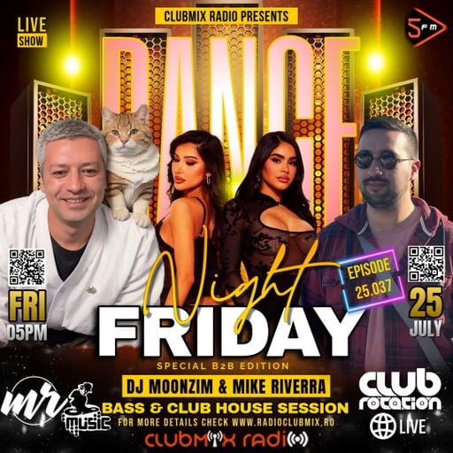 Mike Riverra B2B DJ Moonzim - Club Rotation Live 25.037 | Bass & Club House | Weekend Starter