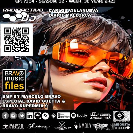 Radioactivo Dj 36-2023 by Carlos Villanueva, D-Vice Mallorca & Marcelo Bravo