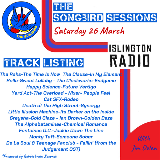 The Songbird Sessions with Jim Dolan (26/03/2022)