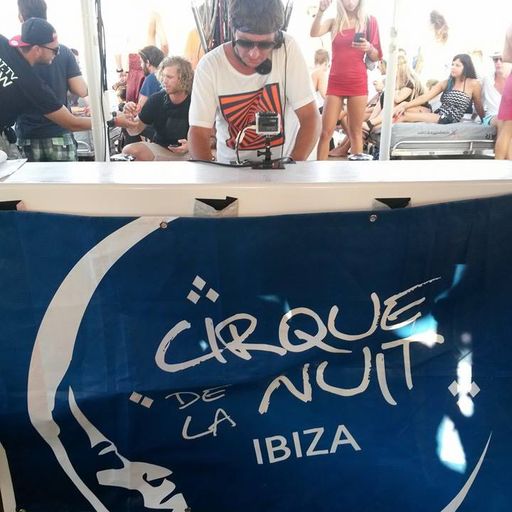 JUST B - IBIZA SONICA PRESENTS IN THE MUSIC LIVE ON BOARD @ CIRQUE DE LA NUIT - 26TH JULY 2014