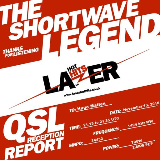 Tony James show 30th April 2017